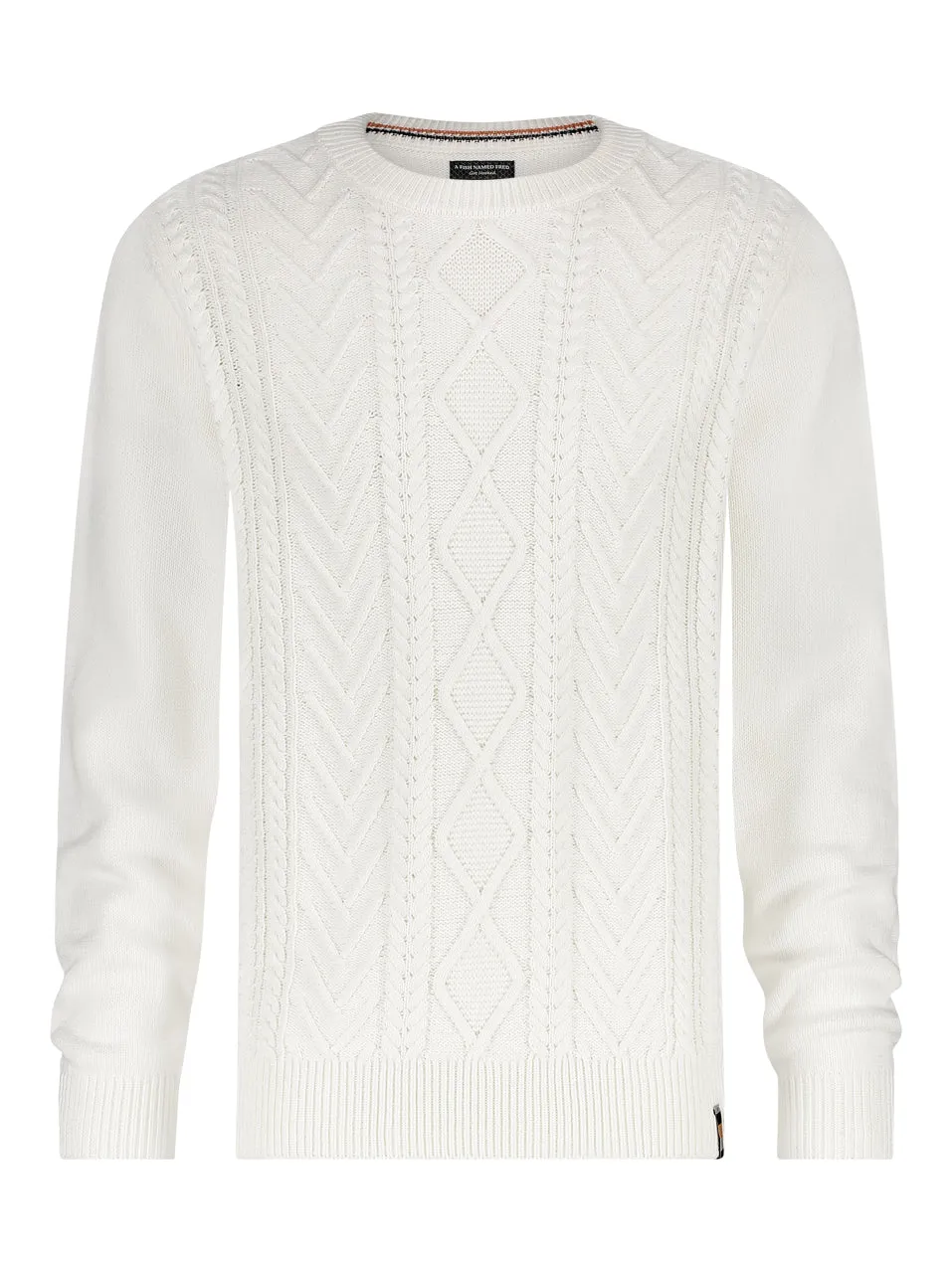 A Fish Named Fred Cable Pullover | Cream