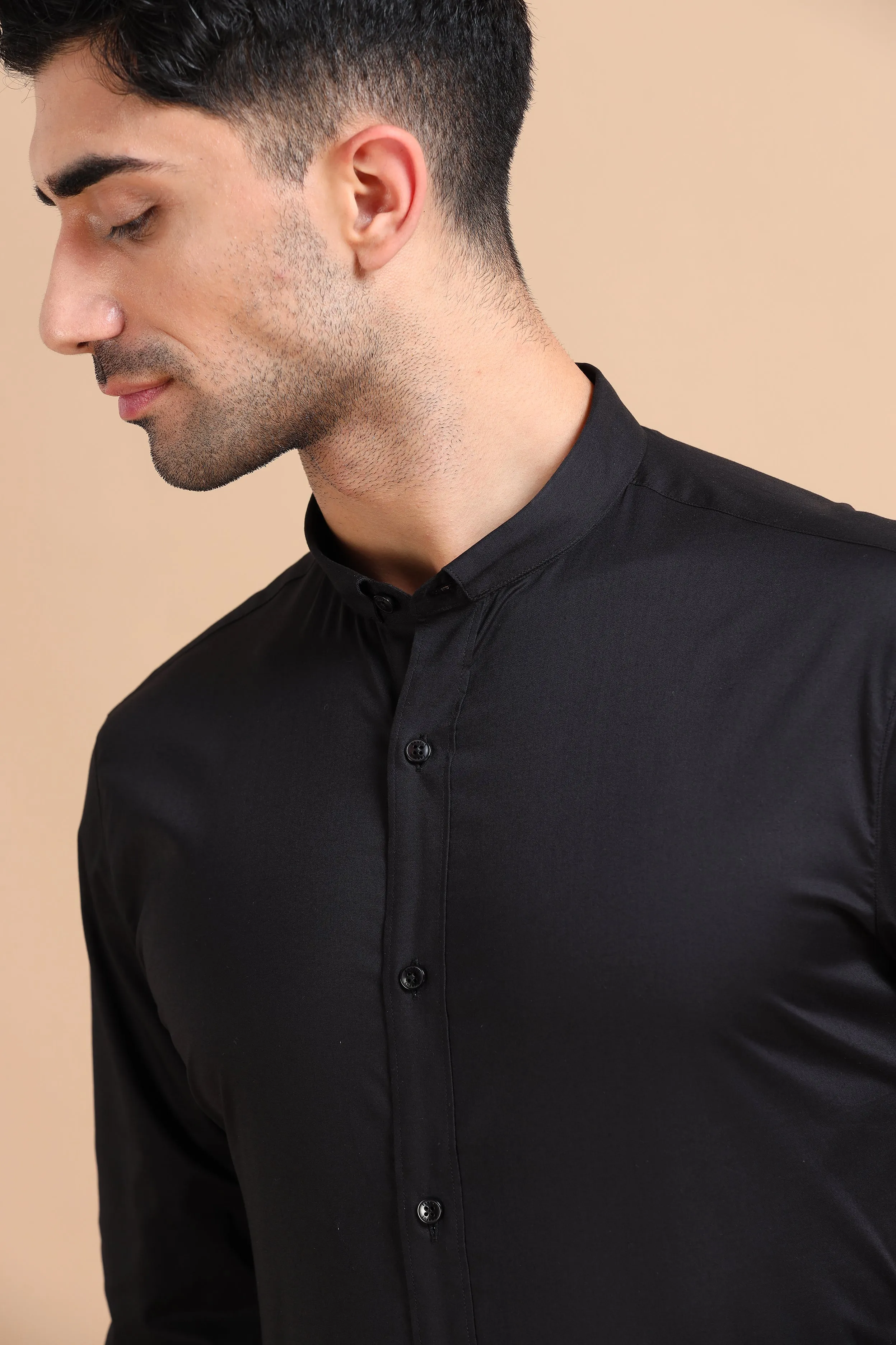 Black Knight Solid Stretch Shirt EOSS