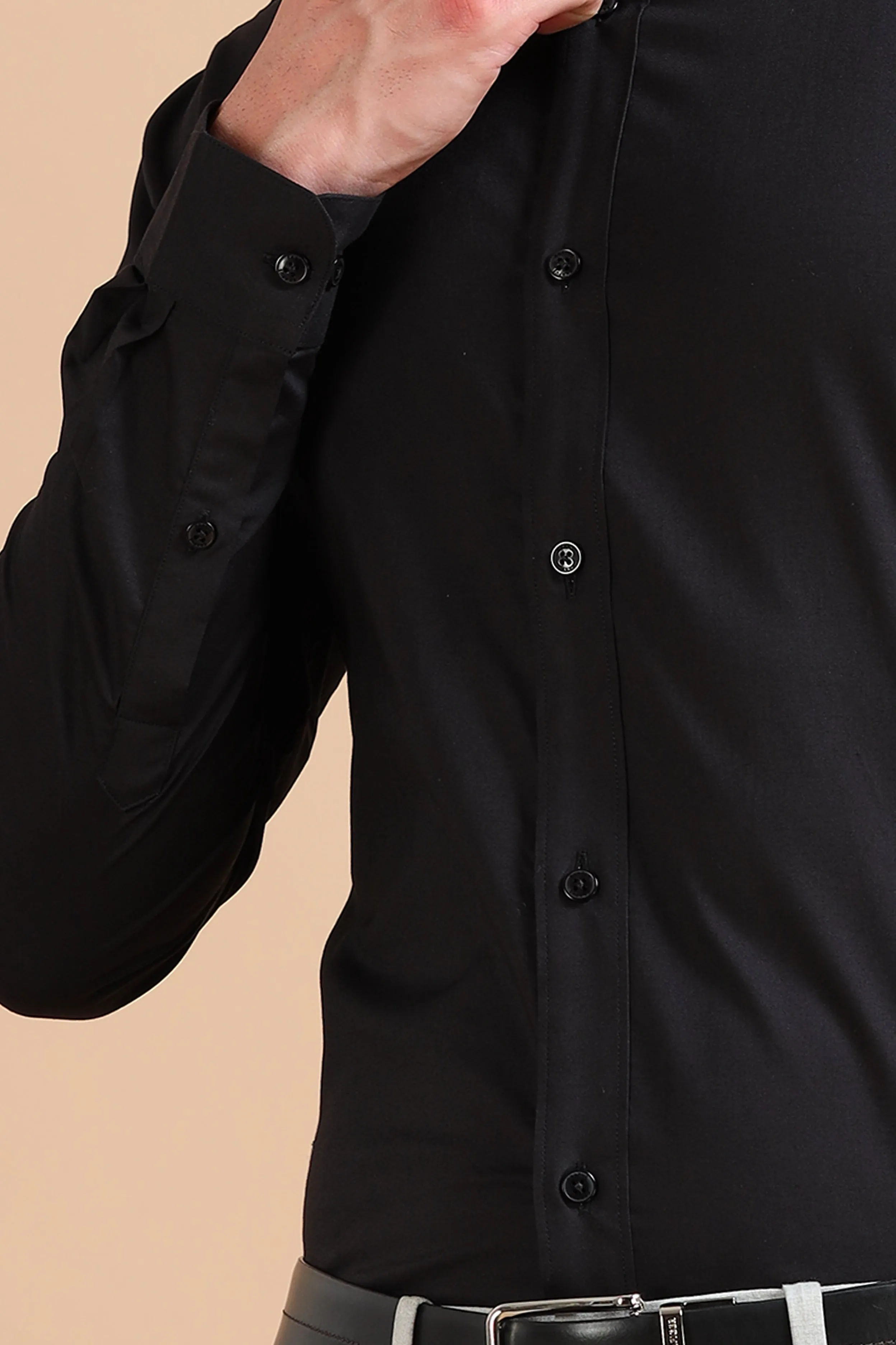 Black Knight Solid Stretch Shirt EOSS