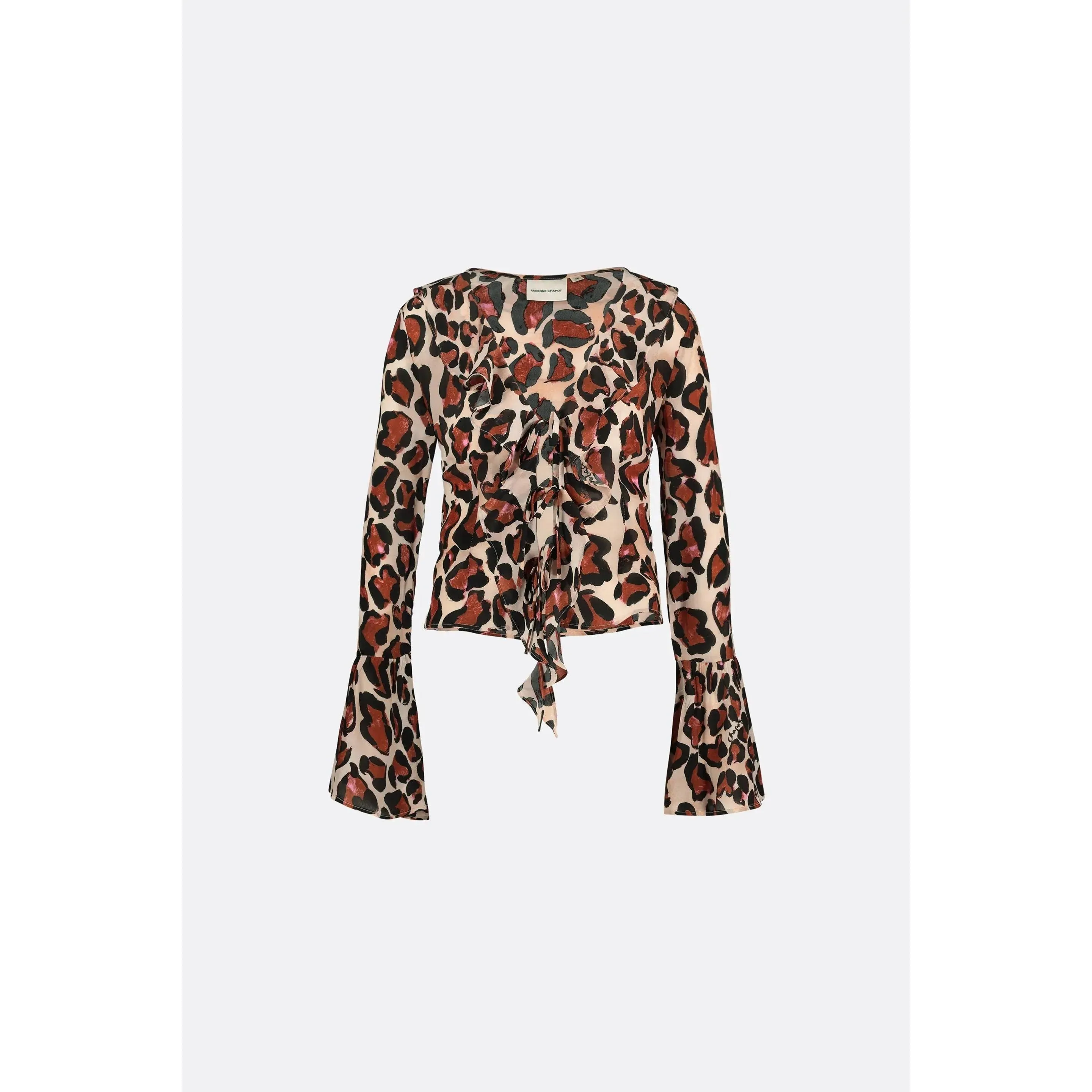 Britney Blouse Leopard Queen Leopard