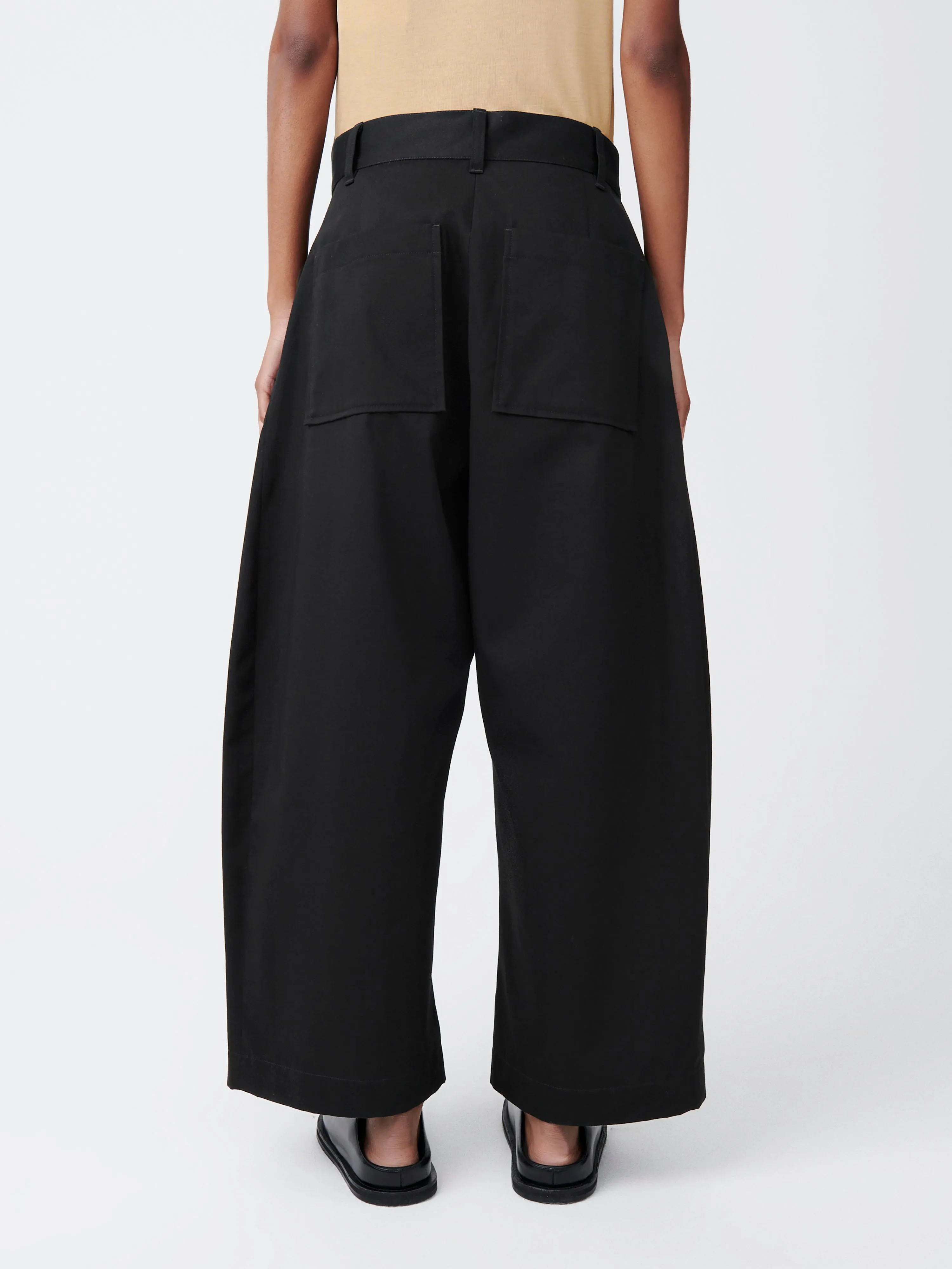 Chalco Twill Pant in Black