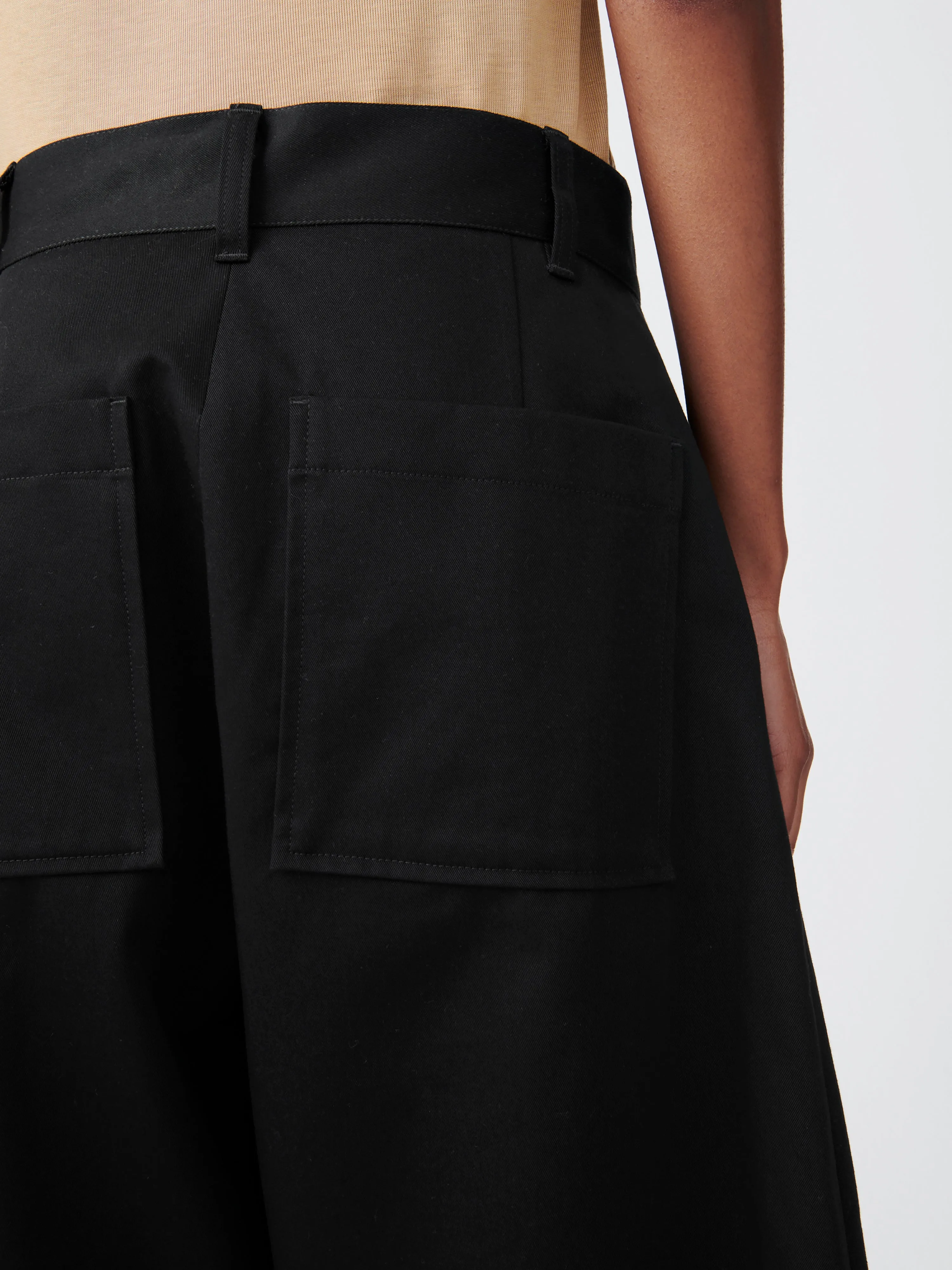 Chalco Twill Pant in Black