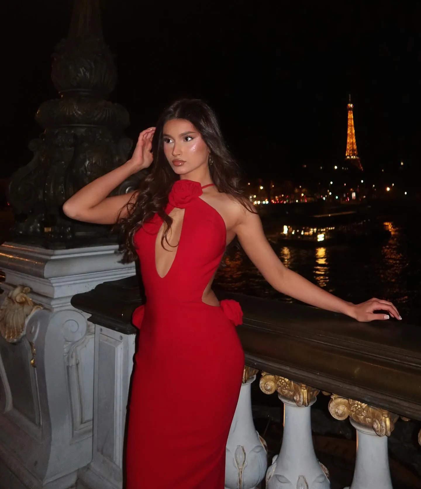 Charming Column Satin Off-The-Shoulder Sleeveless Red Prom Dresses With Openback