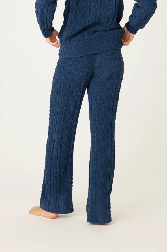 Chenille Cozy Cable Lounge Pant