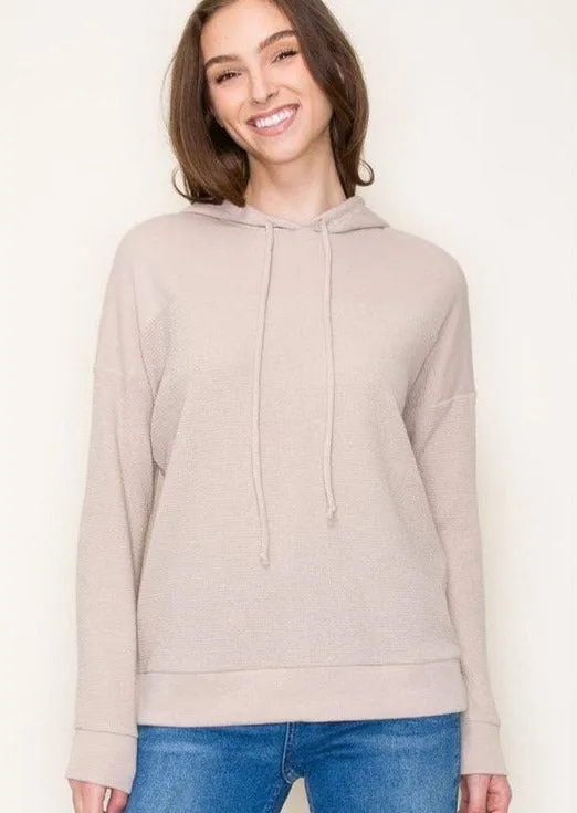 Classic & Comfy Textured Hoodies - 3 Colors!