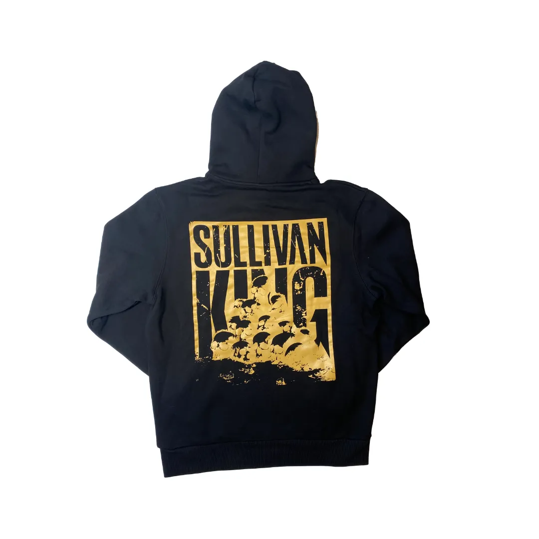 Forever Demented Pierced Hoodie (Metallic Gold)