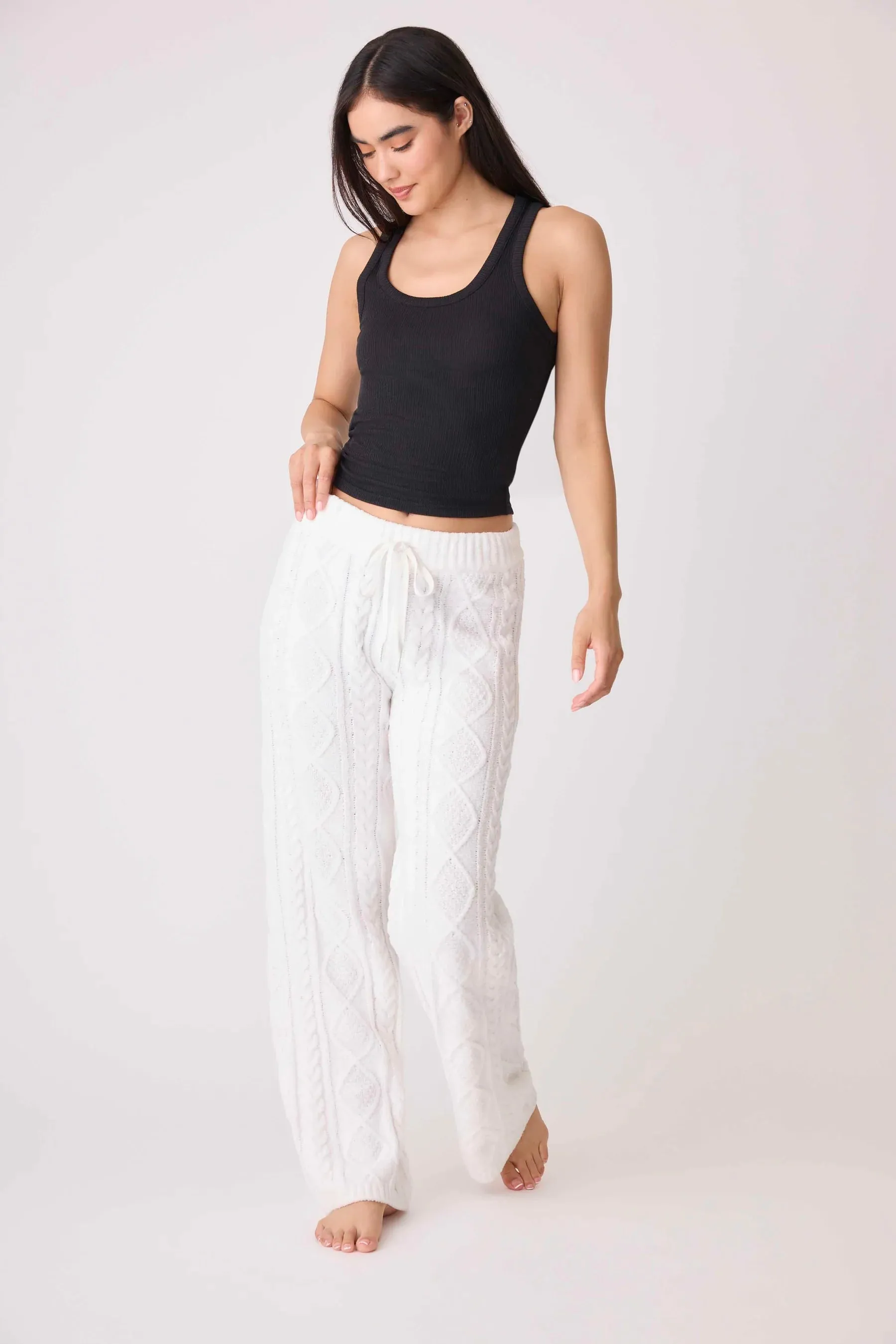 Ivory Cable Pant