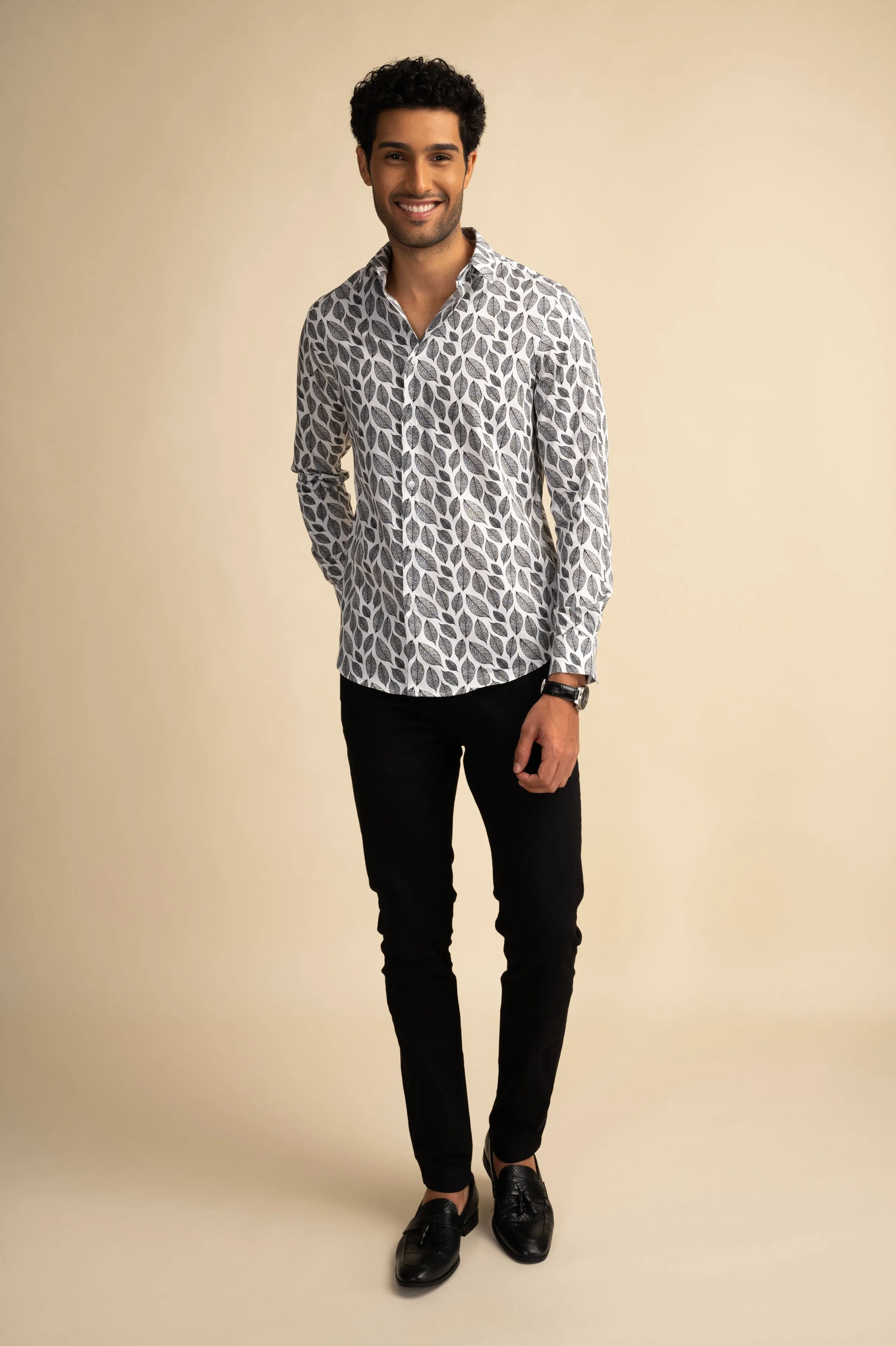 Leaf Print Shirt EOSS