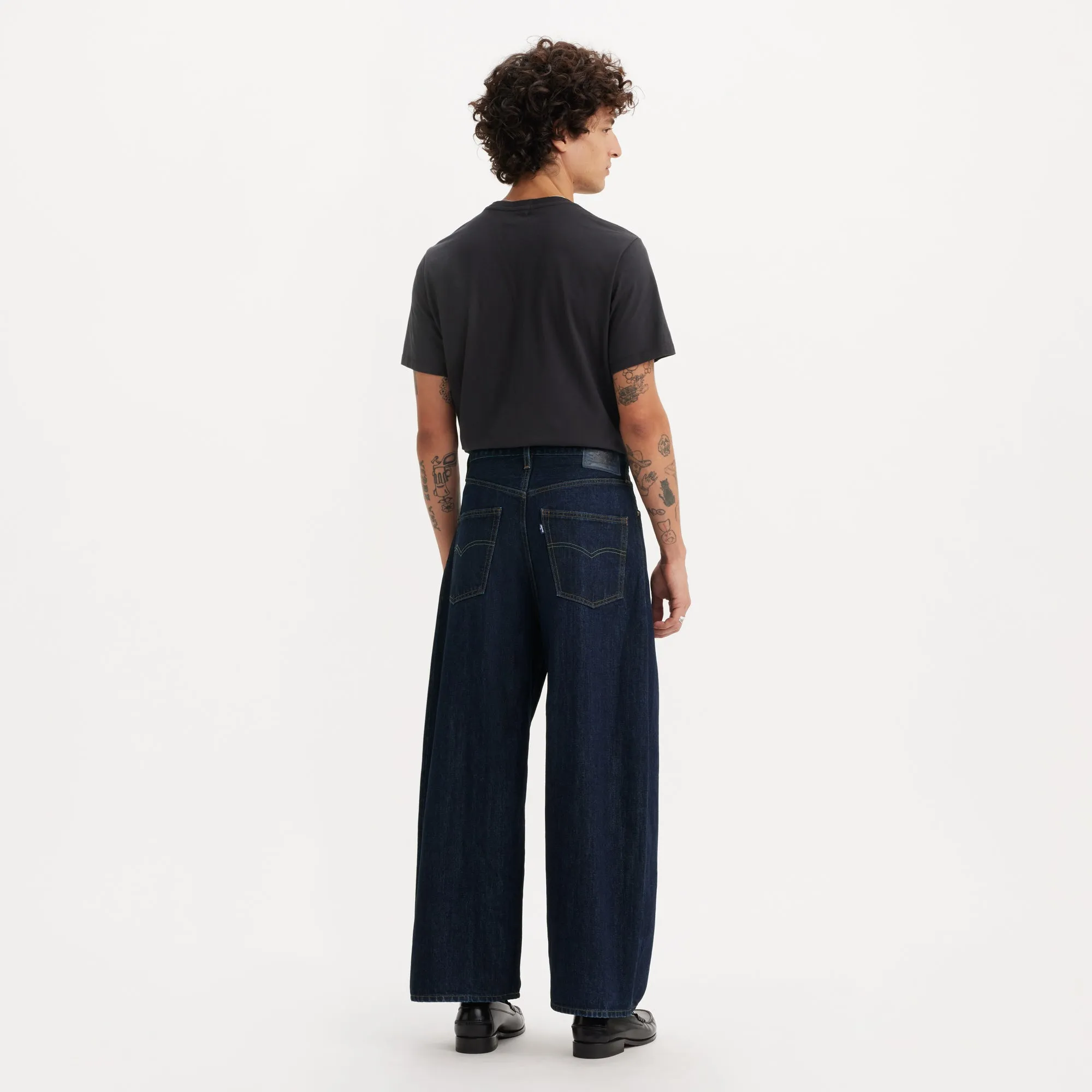 Levi's® Men's Japanese Denim Wide-Leg Pleat Jeans