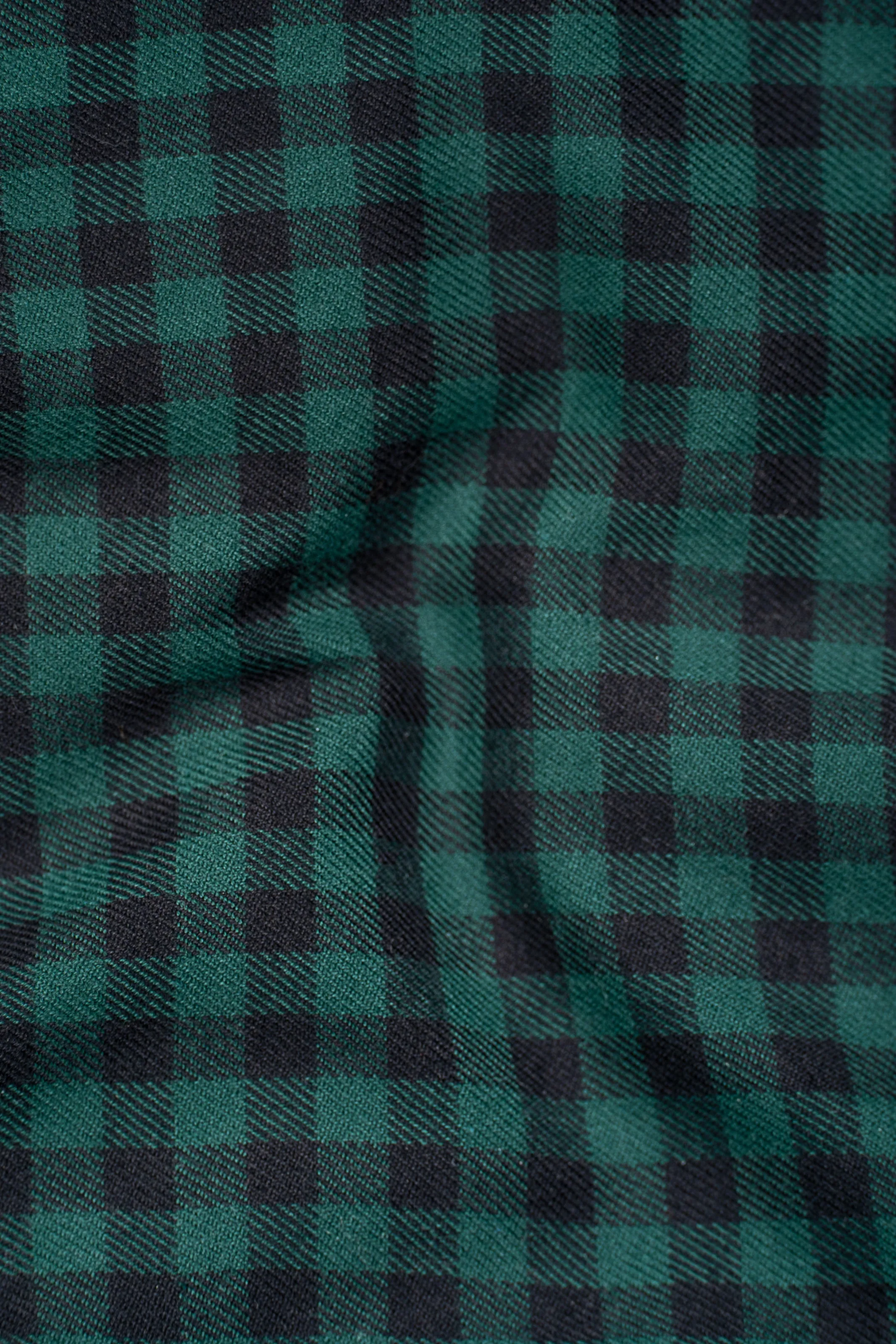 LIMITED EDITION SHIRT GREEN BLACK CHECK