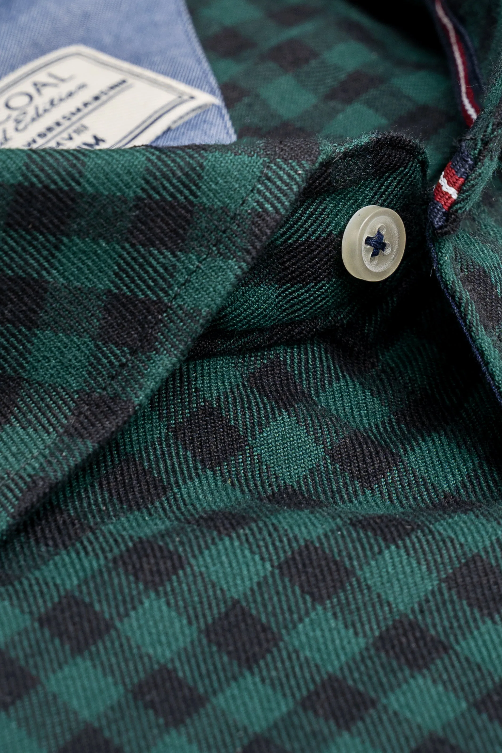 LIMITED EDITION SHIRT GREEN BLACK CHECK