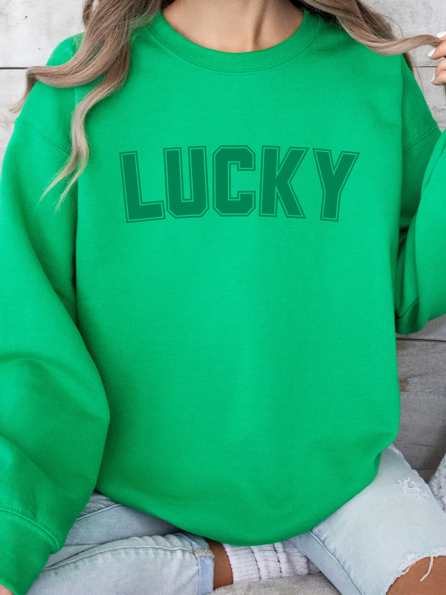 Lucky Green Sweatshirt