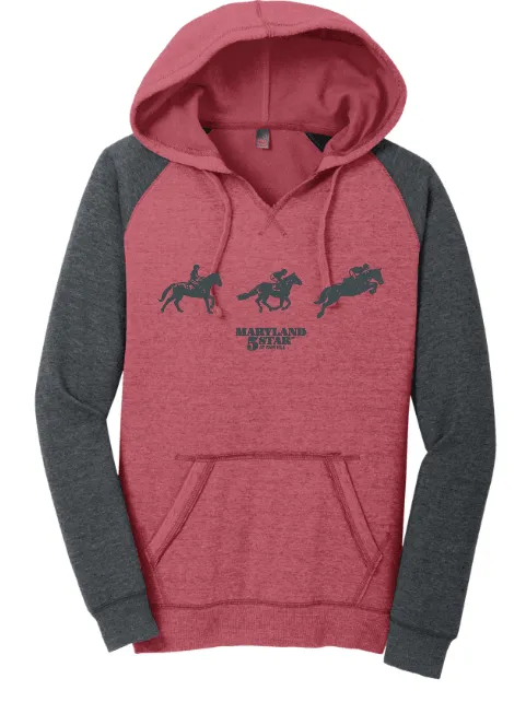 Maryland 5 Star Horses (Red & Charcoal) / Hoodie