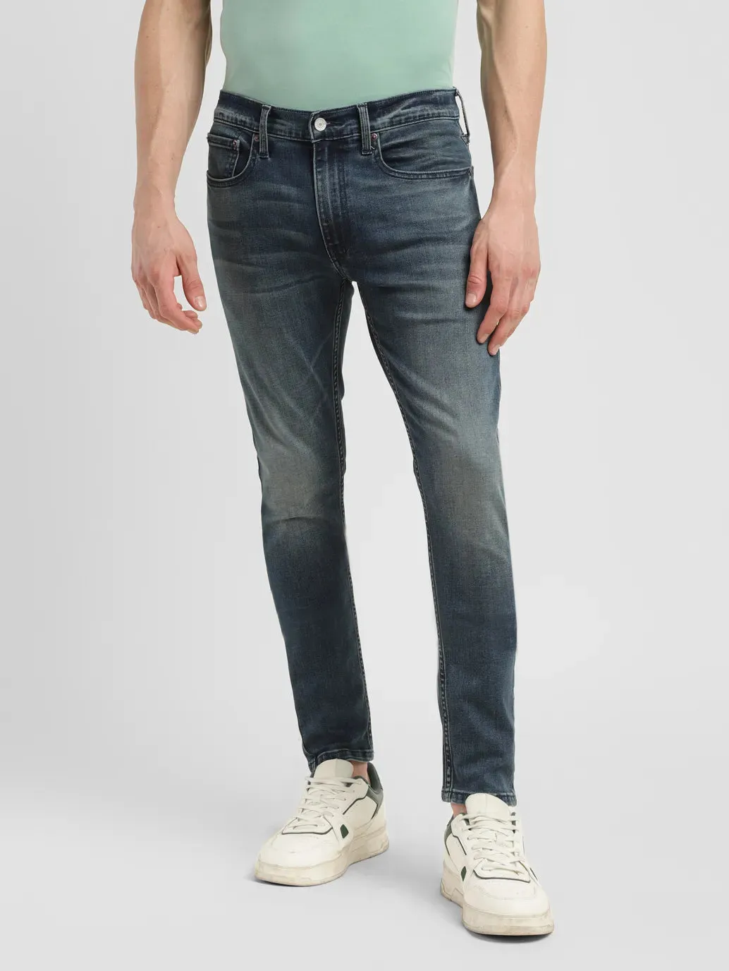 Men's Dark Indigo Skinny Taper Jeans