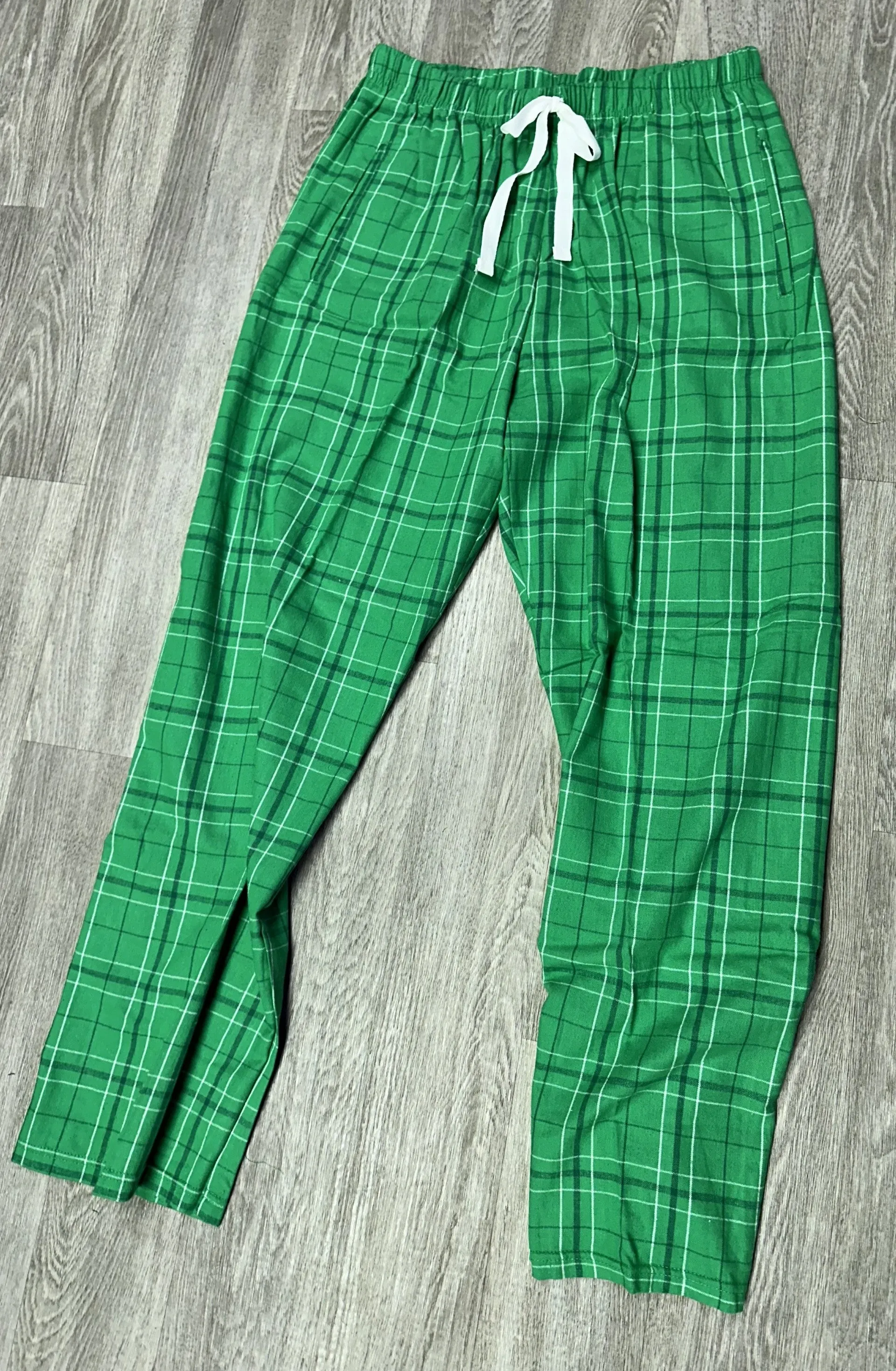 Plaid PJ pants