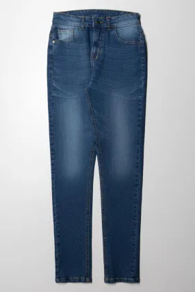 Skinny Denim Jeans Blue