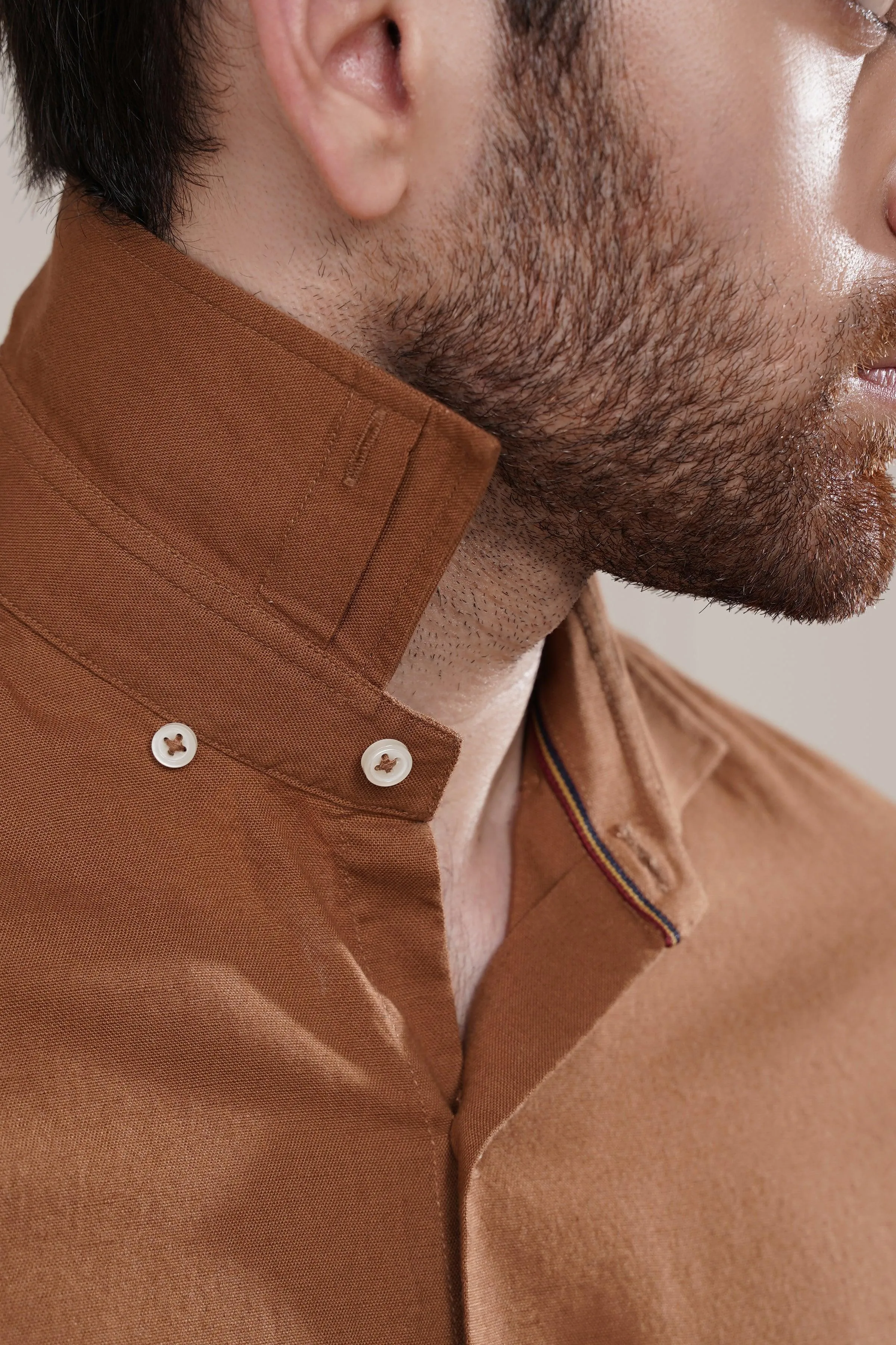 SMART SHIRT CARAMEL BROWN