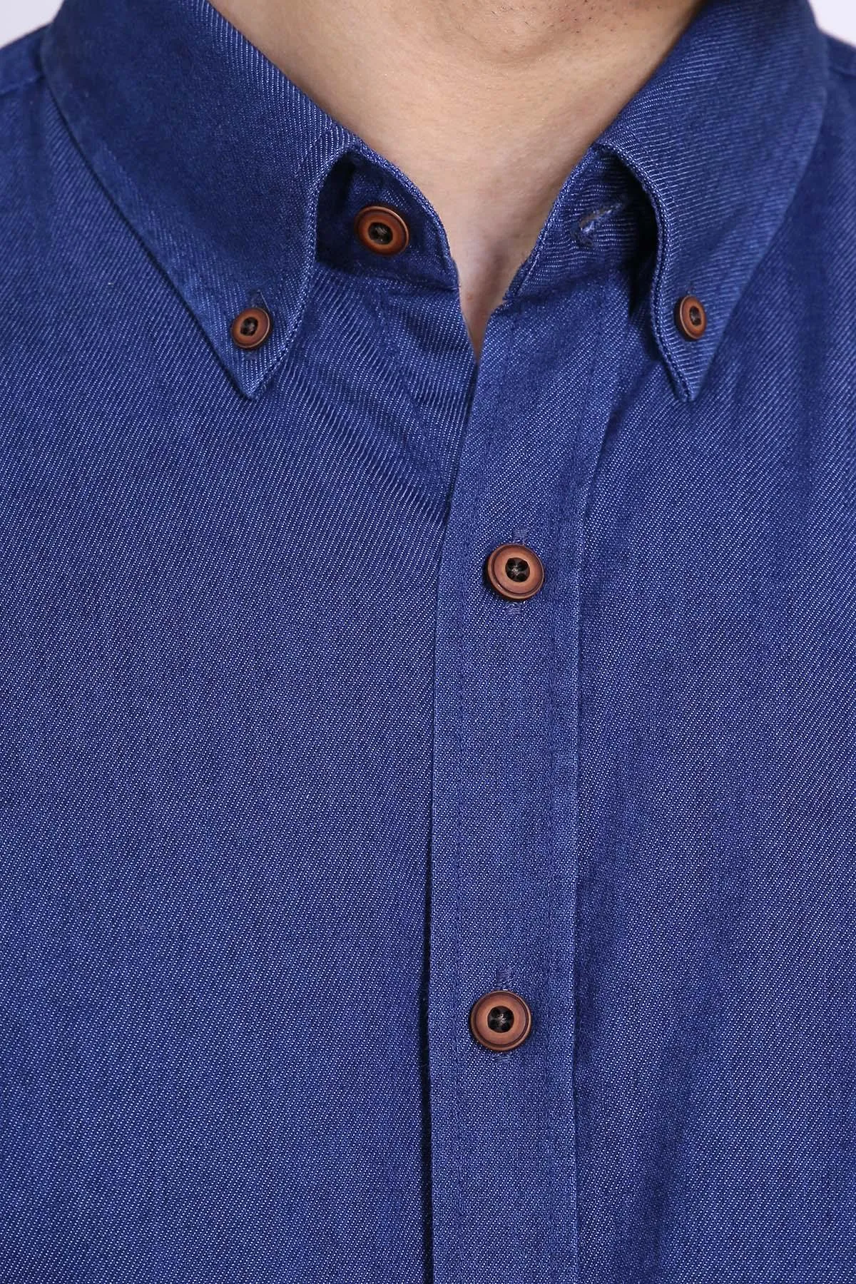 SMART SHIRT FULL SLEEVE BUTTON DOWN DARK BLUE