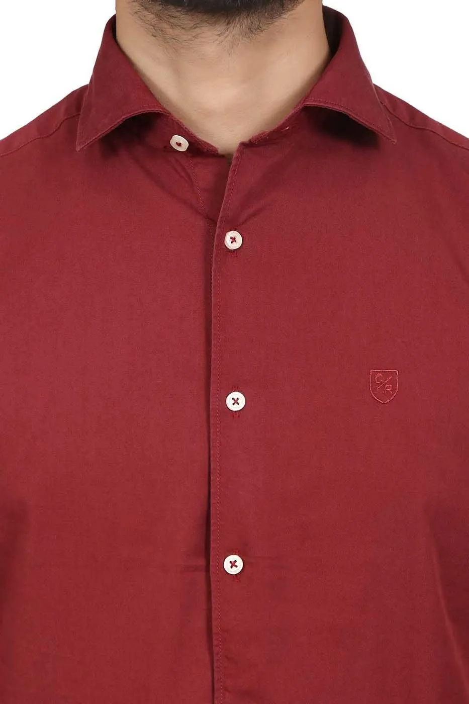 Smart Shirt Maroon