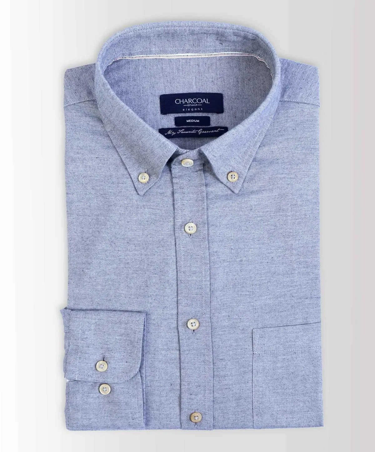 SMART SHIRT WOOL GREY