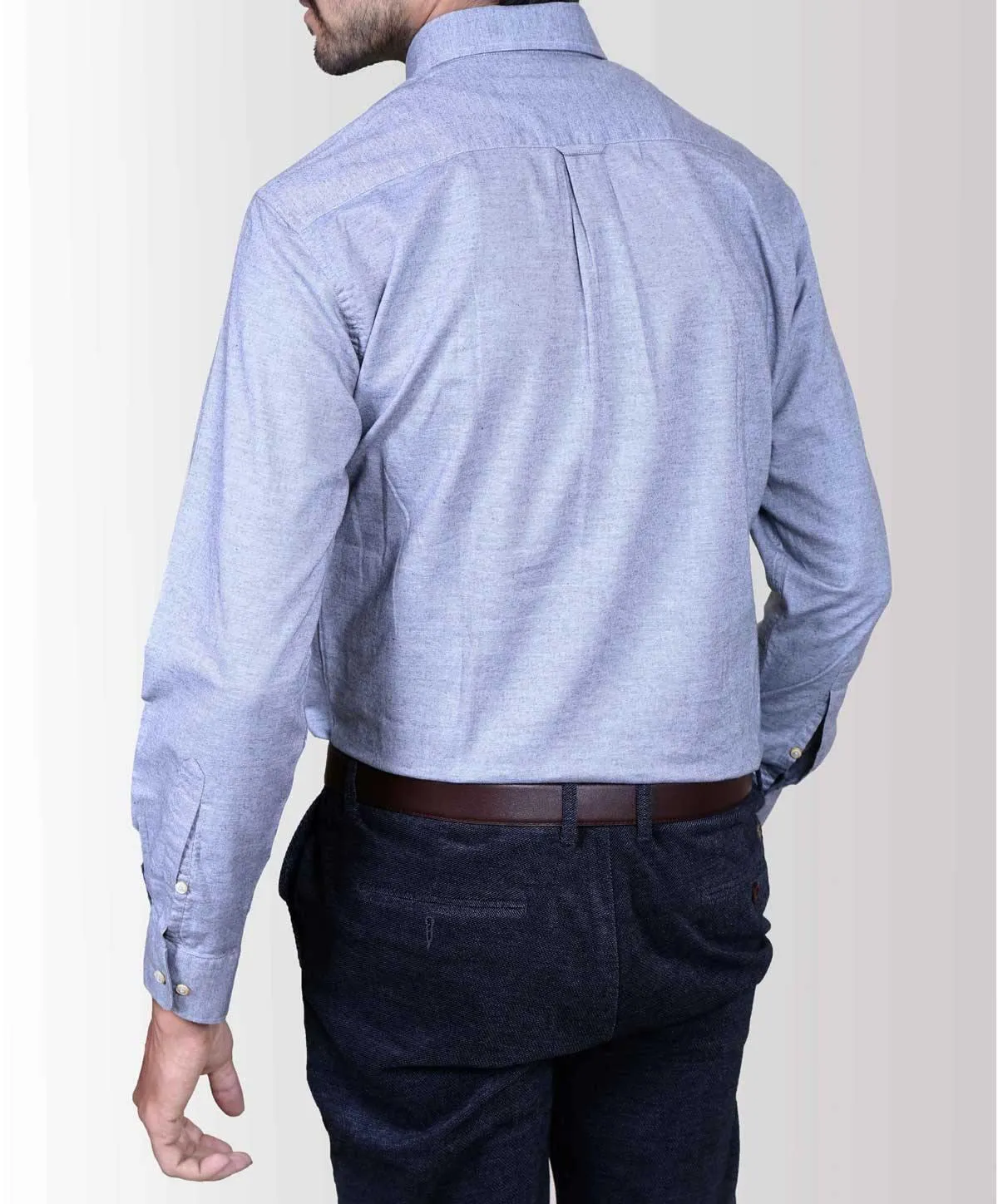 SMART SHIRT WOOL GREY