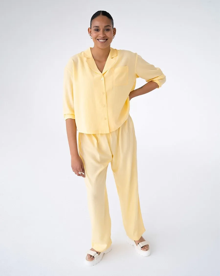 Snuggle pajama pants - Yellow