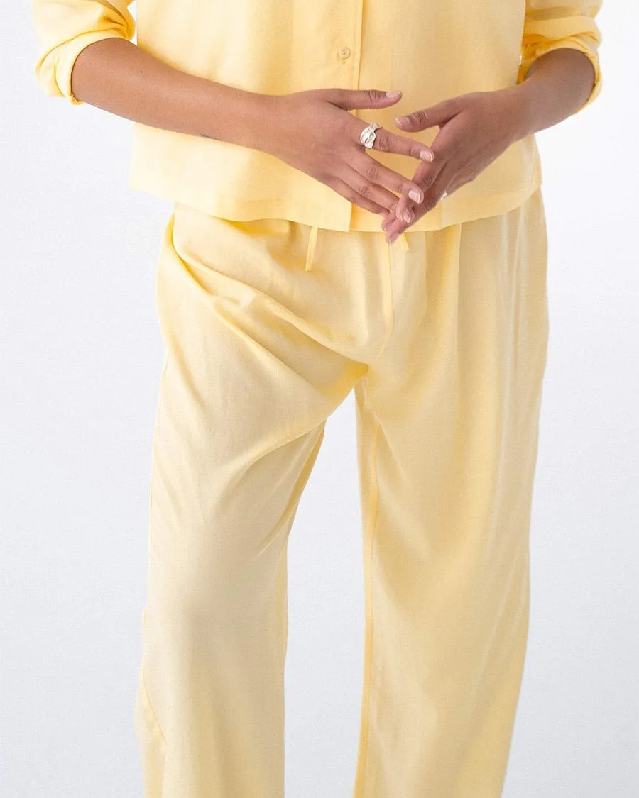 Snuggle pajama pants - Yellow