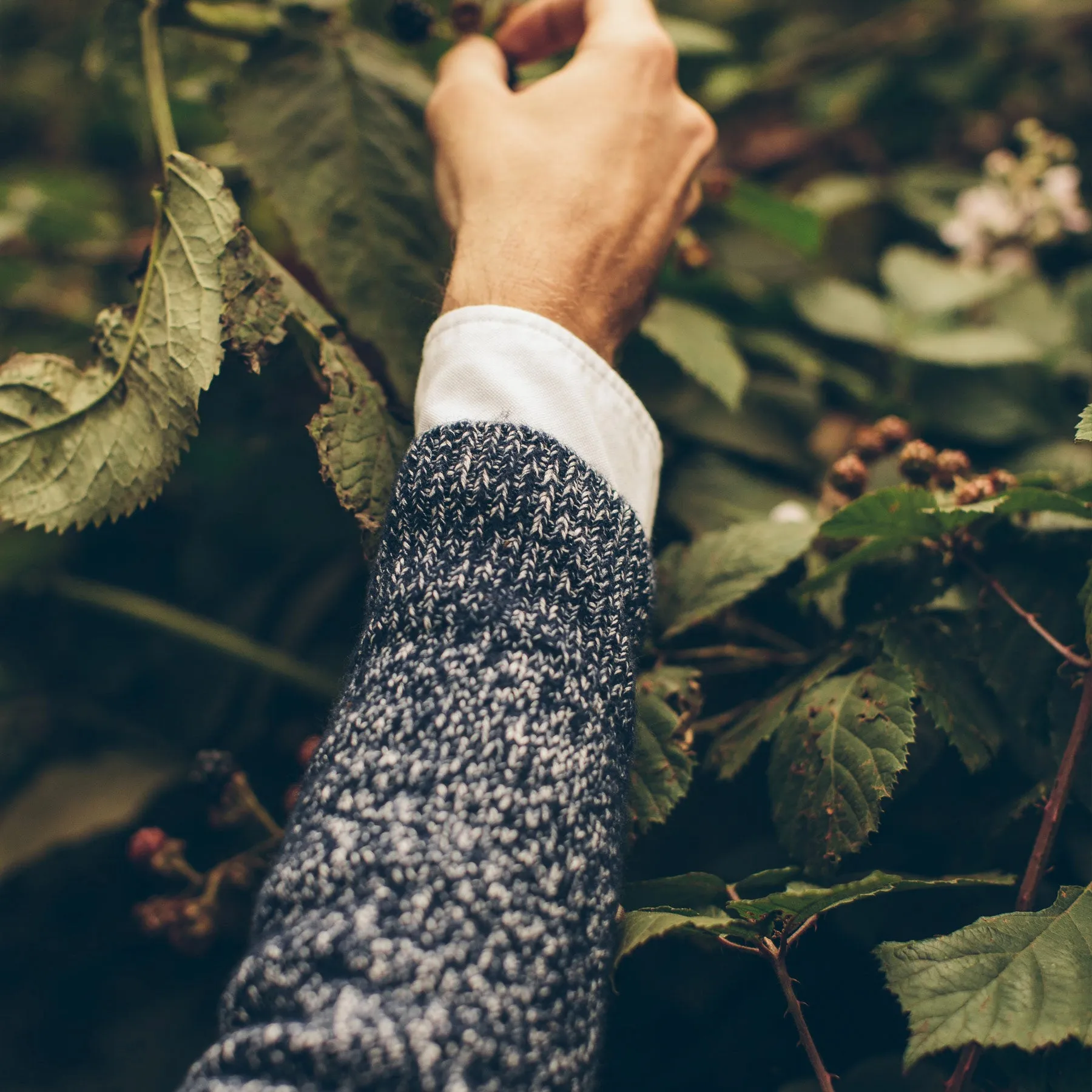 The Summit Sweater in Navy