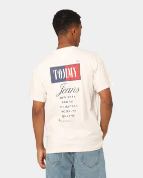 Tommy Jeans TJM Relaxed Timeless Tommy T-Shirt Ancient White