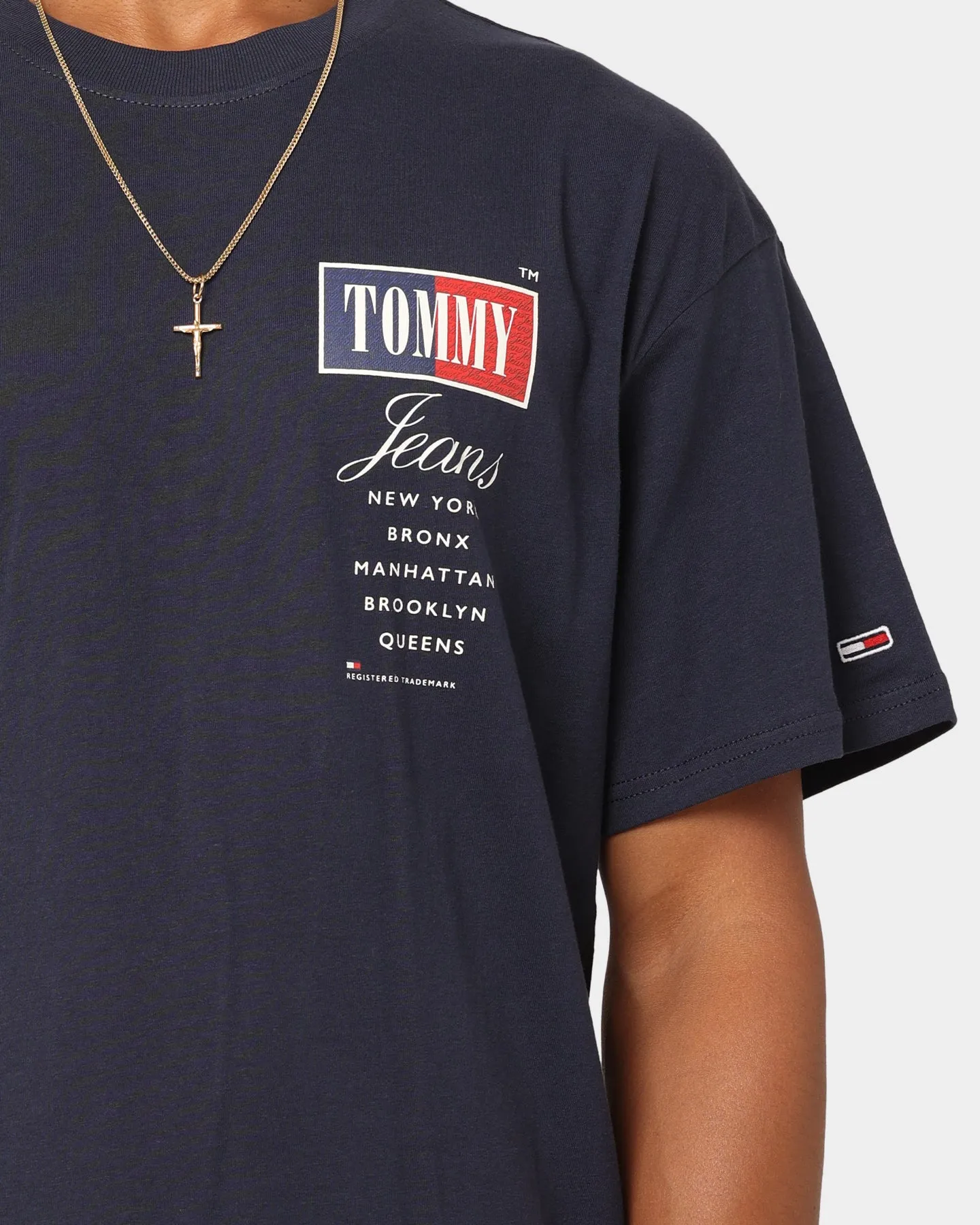 Tommy Jeans TJM Relaxed Timeless Tommy T-Shirt Twilight Navy