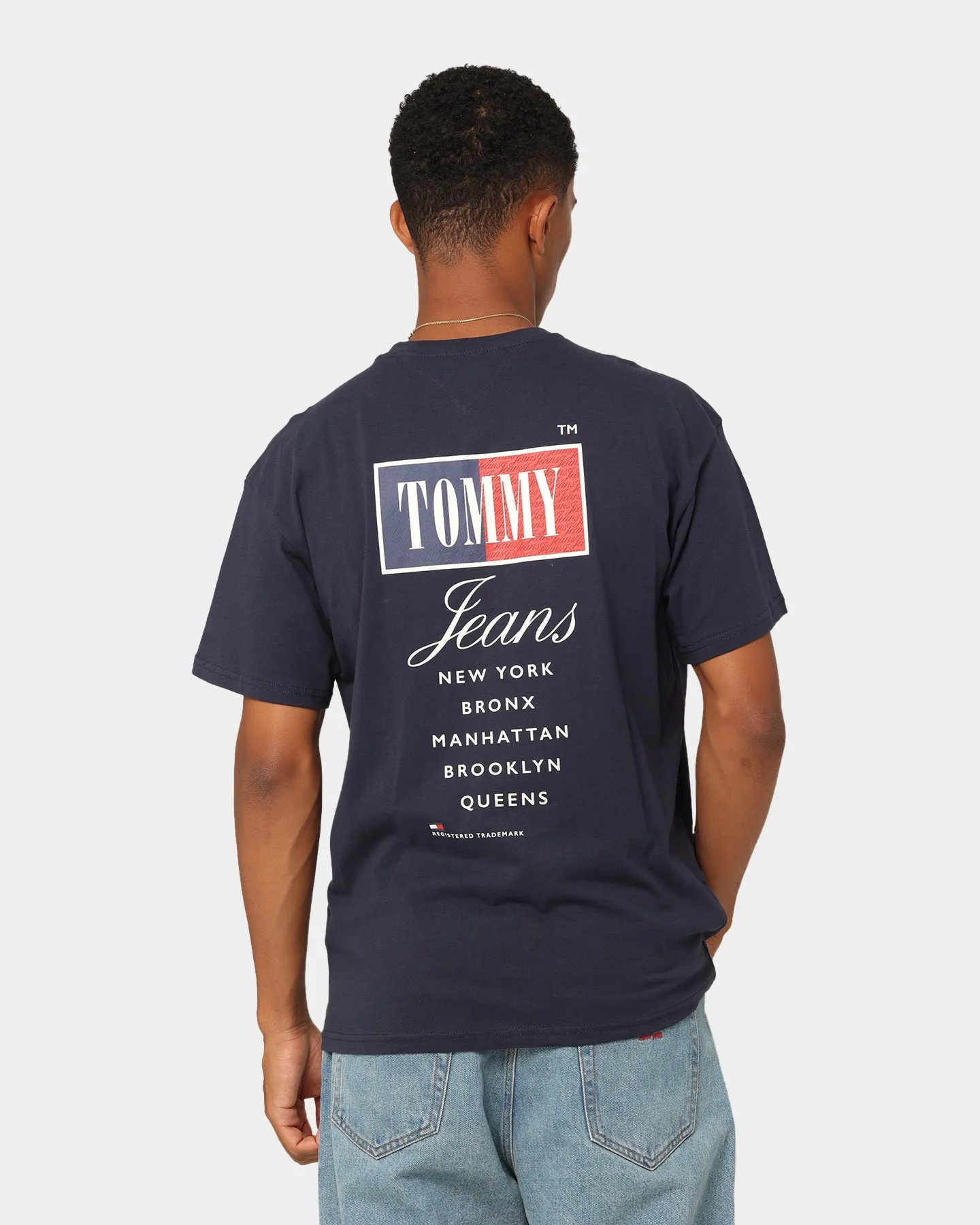 Tommy Jeans TJM Relaxed Timeless Tommy T-Shirt Twilight Navy