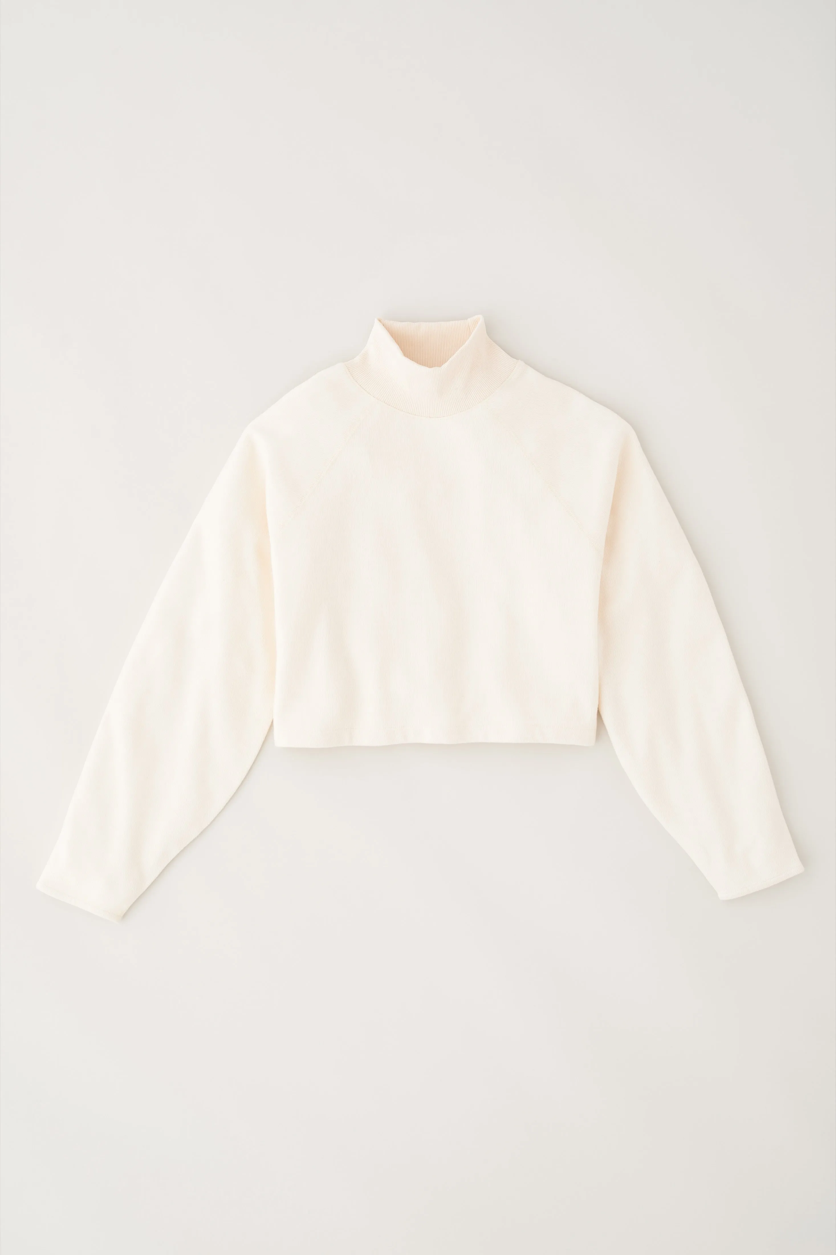 Women's Cozy Mockneck in Natural