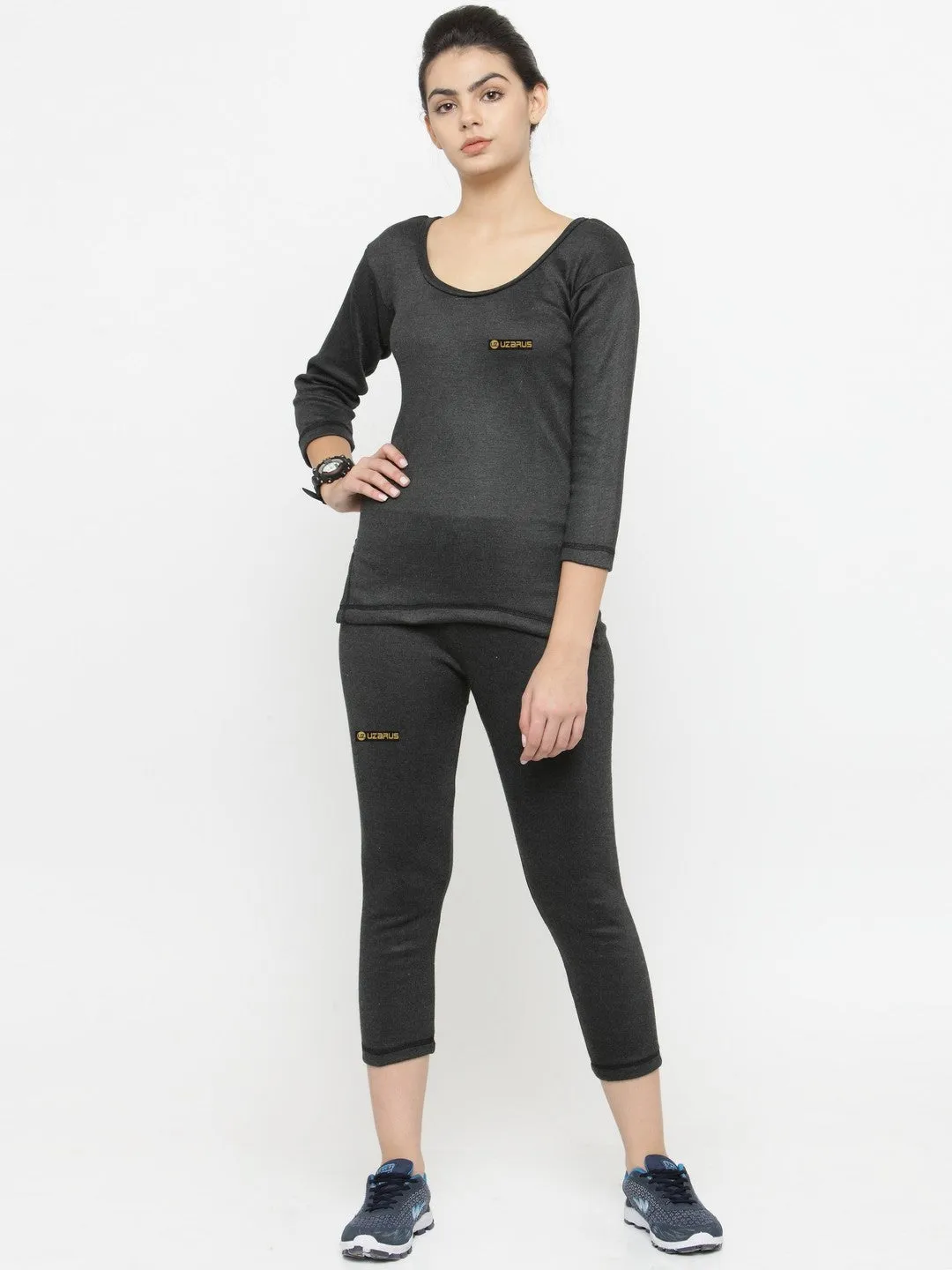 WOMEN'S FULL SLEEVES THERMAL TOP AND BOTTOM SET